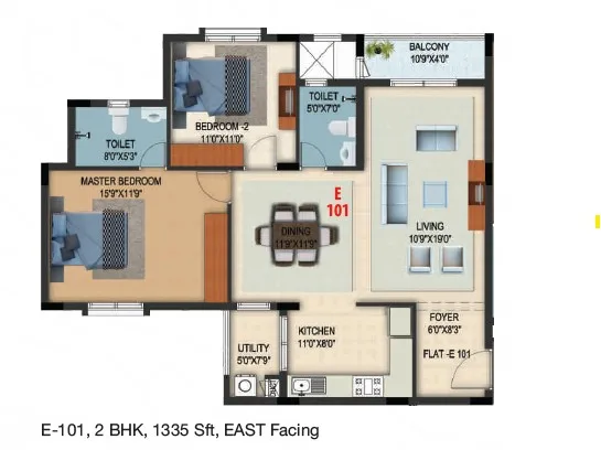 Needs 3 Project 276 2 BHK