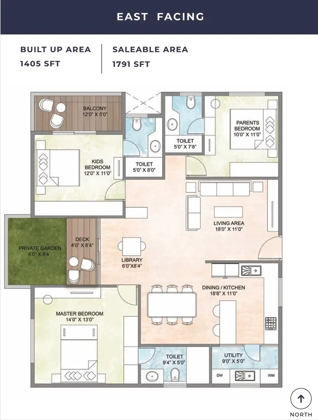 Amogaya Adorit 3BHK